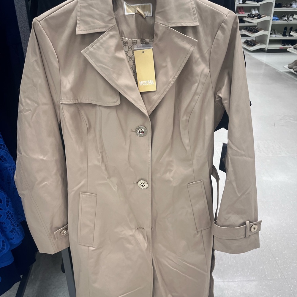 Michael Kors Tan Women's Trench Coat